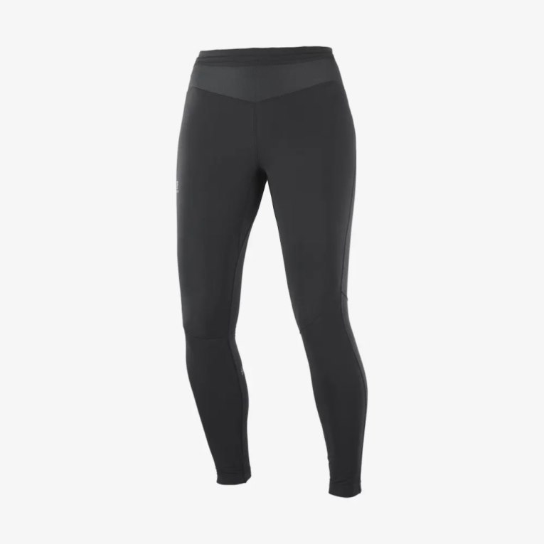 Salomon Xa Warm Women's Running Tights Black | CA 69T71